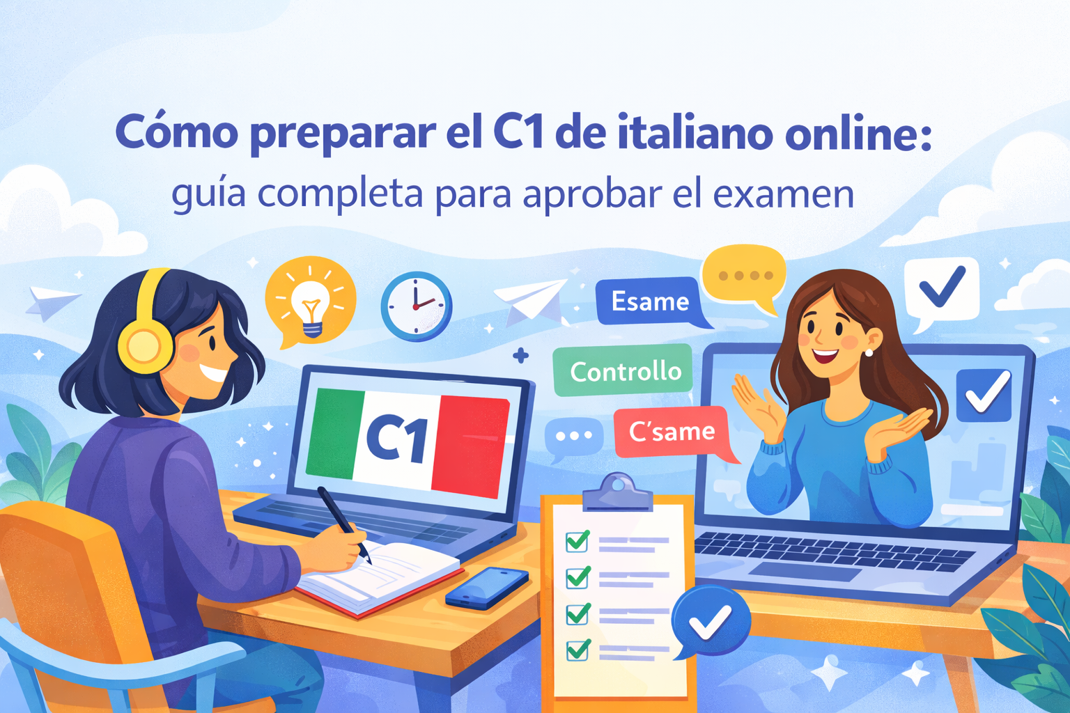 preparar C1 italiano online