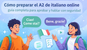 Preparar a2 italiano online