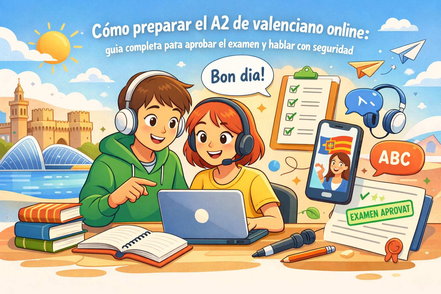 preparar A2 valenciano online