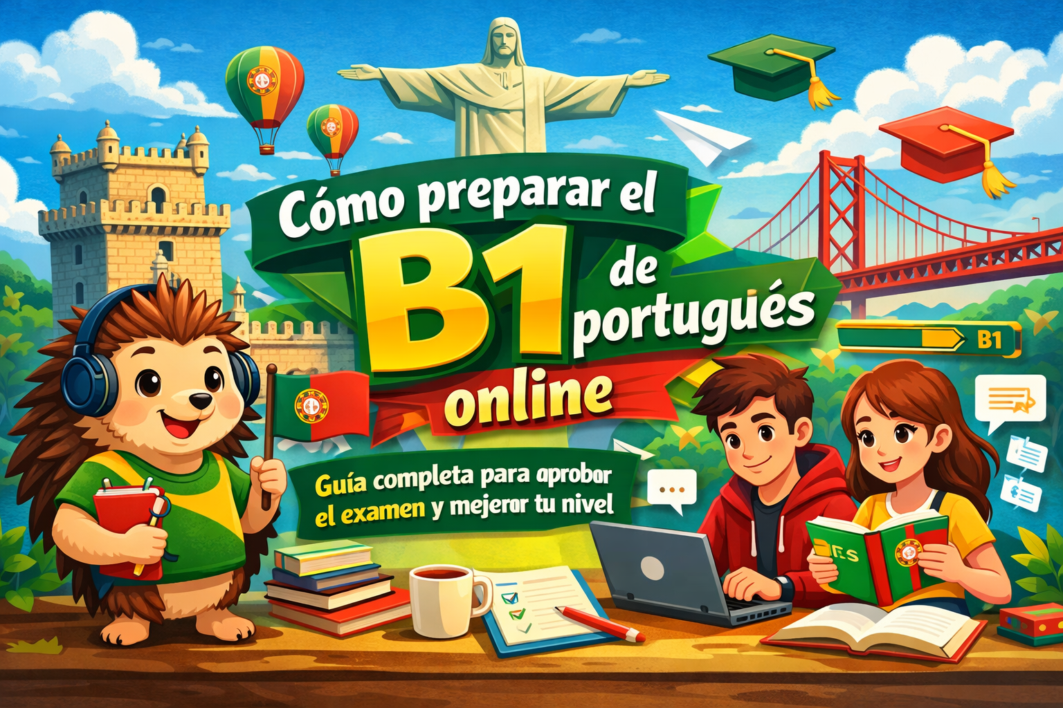 preparar b1 portugués online