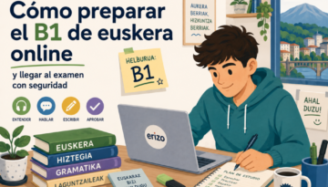 Cómo preparar el B1 de euskera online