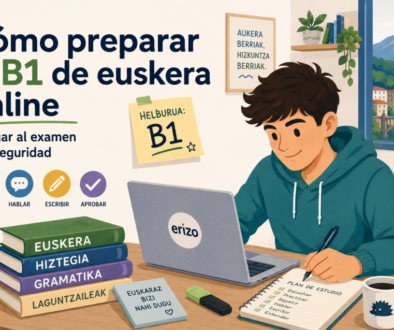 Cómo preparar el B1 de euskera online