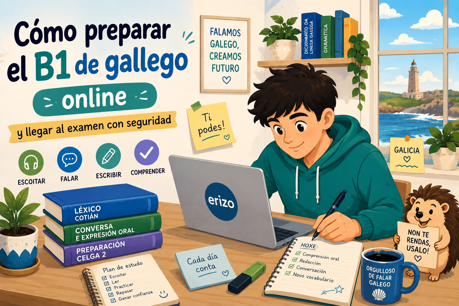 Cómo preparar el B1 de gallego online