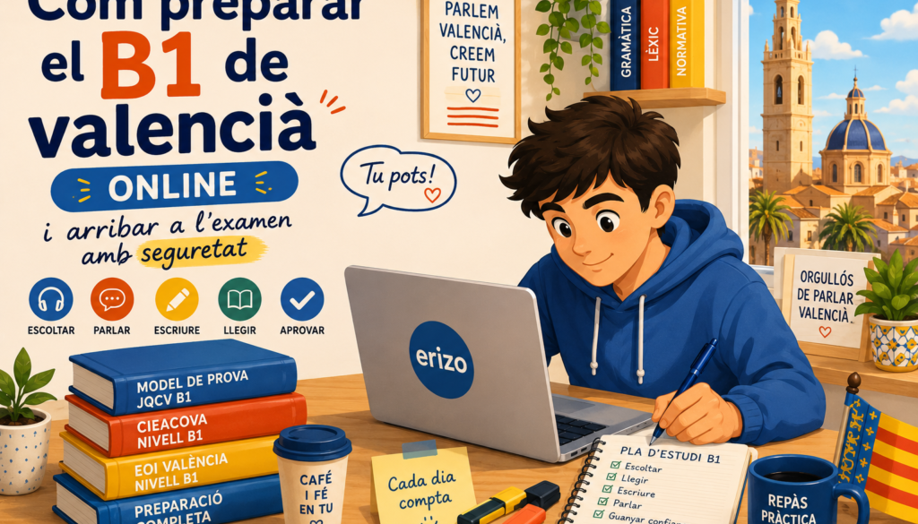 Cómo preparar el B1 de valenciano online